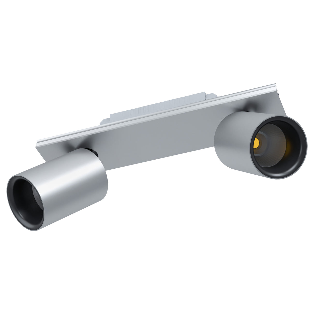 Modul 2flg Strahler 2x10W 2x698lm 830 IP20 silber EVG L285mm