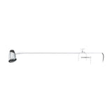 Displayleuchte mit Klemmvorrichtung 35W GU10 weiss IP20
