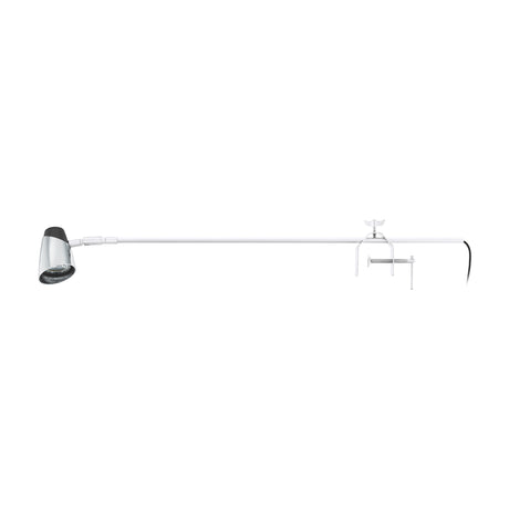 Displayleuchte mit Klemmvorrichtung 35W GU10 weiss IP20
