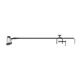 Displayleuchte mit Klemmvorrichtung 35W GU10 schwarz IP20