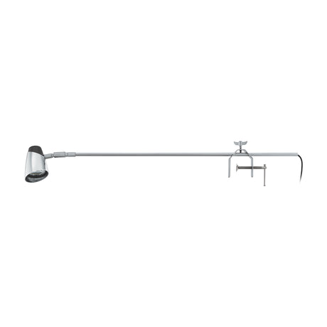 Displayleuchte mit Klemmvorrichtung 35W GU10 grau IP20