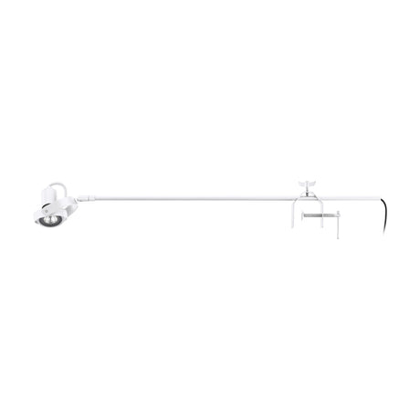 Displayleuchte mit Klemmvorrichtung 35W GU10 weiss IP20