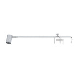 Displayleuchte mit Klemmvorrichtung 35W GU10 grau IP20