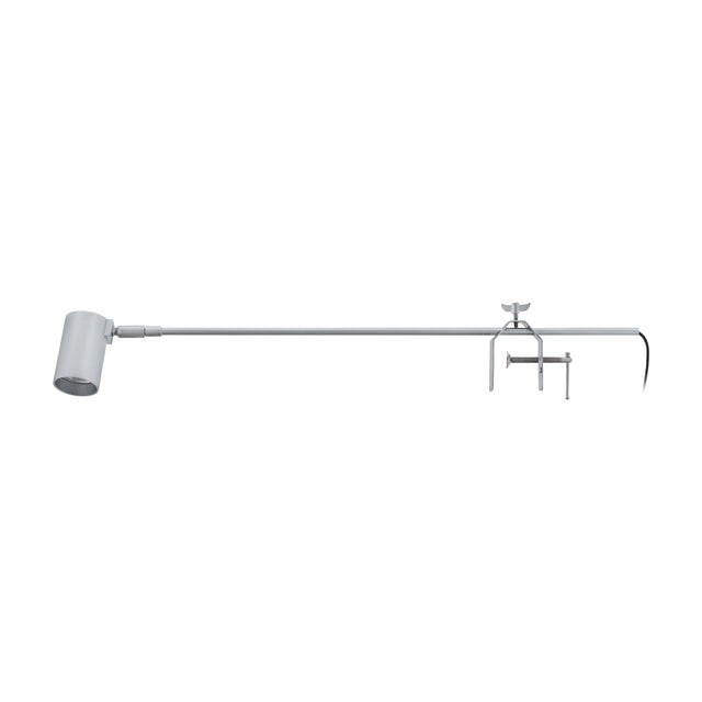 Displayleuchte mit Klemmvorrichtung 35W GU10 grau IP20