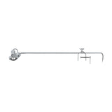 Displayleuchte mit Klemmvorrichtung 35W GU10 grau IP20