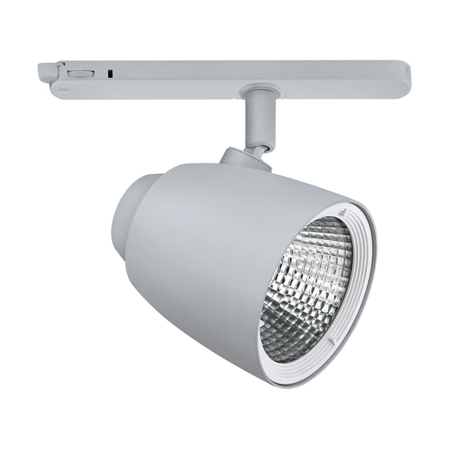 LED 3-Phasen-Schienenstrahler, 25°, 31W,4000K silber