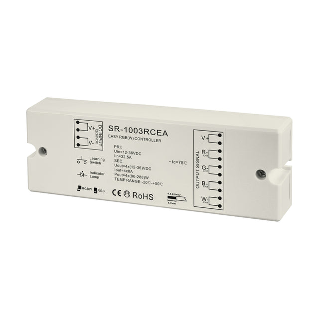 LED RF Controller RGBW Empfänger 4x8A 768W 24V 768W IP20