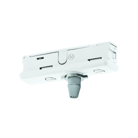 "Villanova 1" / 1-Phasen Adapter mit Zugentlastung weiss