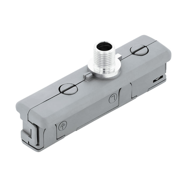 "Villanova 1" / 1-Phasen Adapter mit Zugentlastung grau