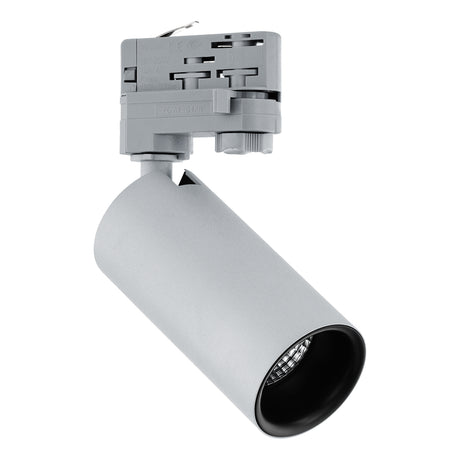 VILLANOVA 2 3-PHASEN-LED-SPOT SILBER 3000K