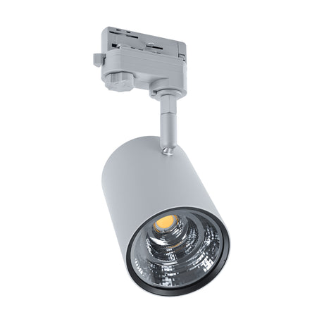 VILLANOVA 2 3-PHASEN LED-SPOT SILBER 60° 4000K DALI