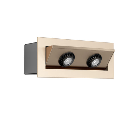 ESTEPEROLA LED WAND EINBAULEUCHTE 5,2W KUPFER GEBÜRSTET 3K
