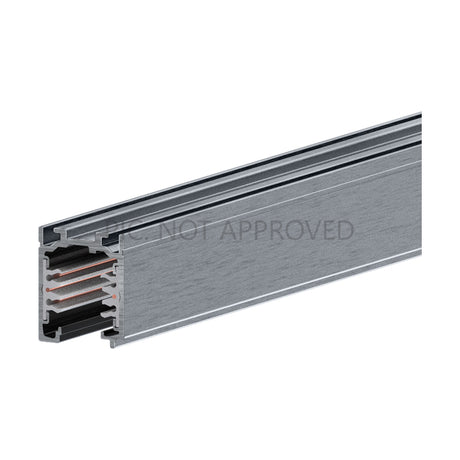 TRACK ON DALI 3-PHASENSCHIENE AUFBAU SILBER 2M