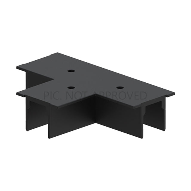 TRACK ON DALI ABDECKUNG SCHWARZ ZU T-VERBINDER EINBAU