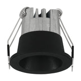 LED-EINBAUSPOT SCHWARZ 20° BLAU 'SALICETO SPA'