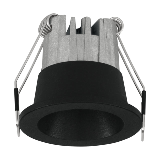 LED-EINBAUSPOT SCHWARZ 20° BLAU 'SALICETO SPA'