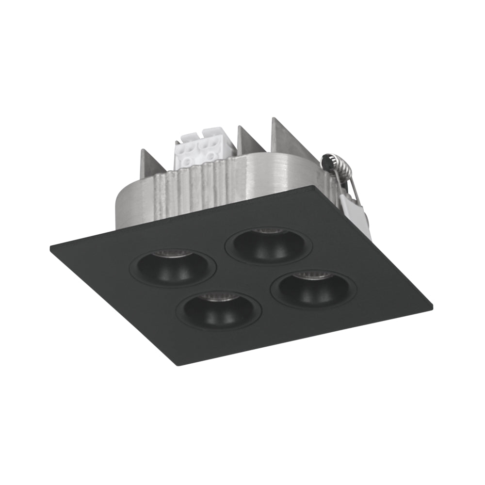 LED-Einbauleuchte MIZAT-4 13,2W 1447lm 3000K 50° schwarz