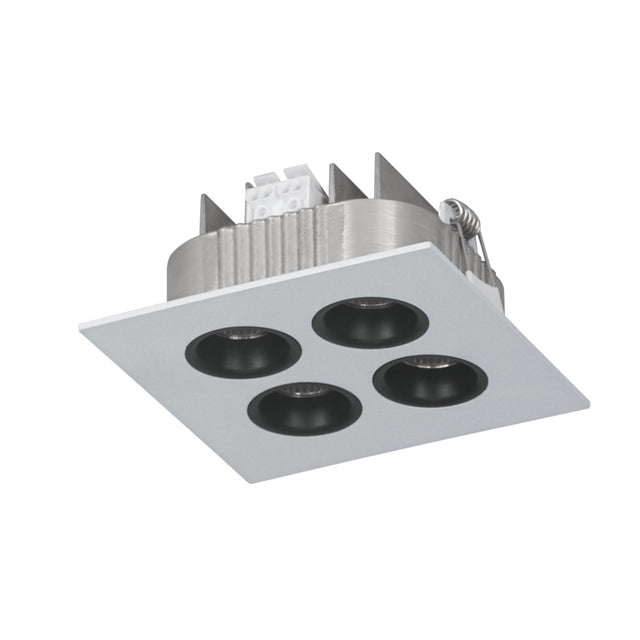LED-Einbauleuchte MIZAT-4 13,2W 1447lm 3000K 50° silber
