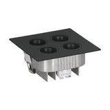 LED-Einbauleuchte MIZAT-4 13,2W 1489lm 4000K 50° schwarz