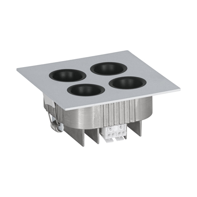 LED-Einbauleuchte MIZAT-4 13,2W 1489lm 4000K 50° silber
