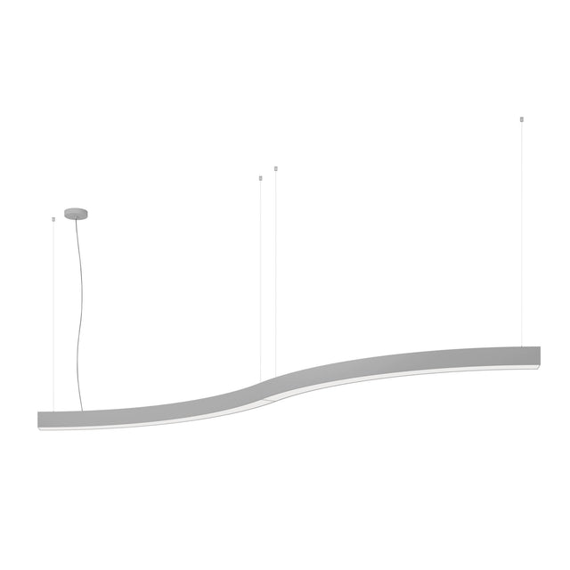 PASTRENGO 3 Snake 32W 3125lm 830 230V LED silber Dali