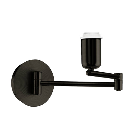 PASTERI PRO Wandleuchte 1xE27 40W, schwenkbar, schwarz