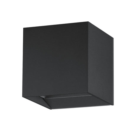 CALPINO PRO Wandleuchte 6,7W 280lm 3000K, IP54, schwarz
