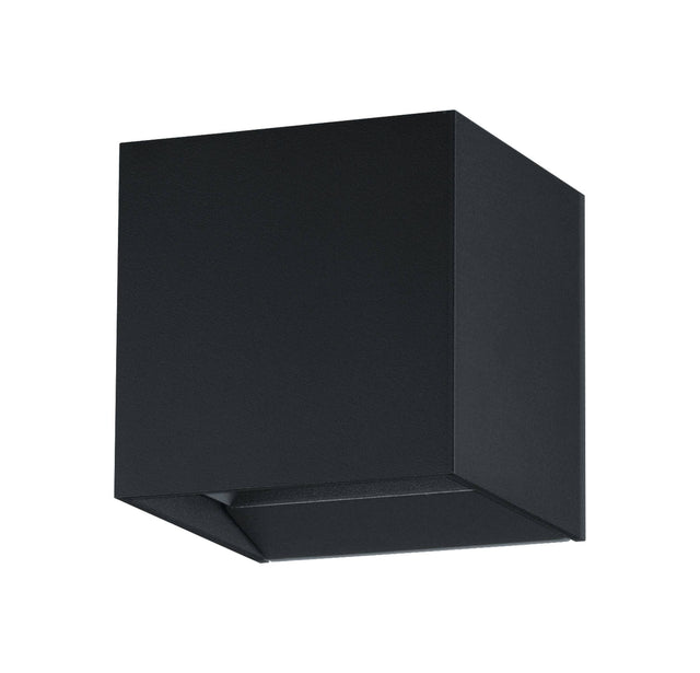CALPINO PRO Wandleuchte 6,7W 280lm 4000K, IP54, schwarz