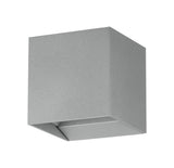 CALPINO PRO Wandleuchte 6,7W 280lm 3000K, IP54, silber