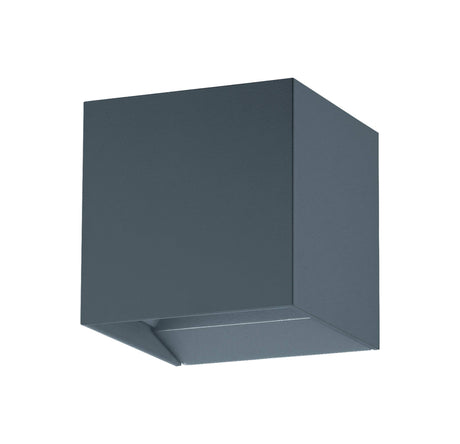 CALPINO PRO Wandleuchte 6,7W 280lm 3000K, IP54, anthrazit