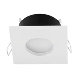 TEDO PRO IP65 GU10 Spotgehäuse, LxBxH=83x83x58mm, weiss