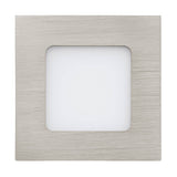 LED-CCT-EINBAUSPOT 85X85 NICKEL-M.'FUEVA