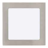 LED-CCT-EINBAUSPOT 170X170 NICKEL'FUEVA'