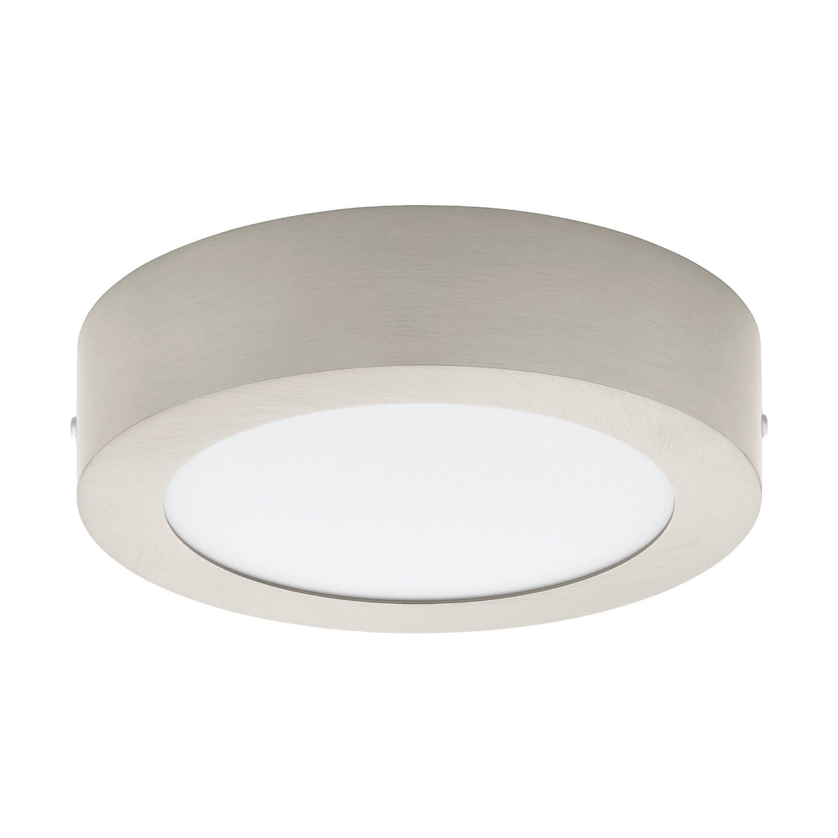 LED-DECKENLEUCHTE Ø170 NICKEL-MATT 'FUEVA PRO'