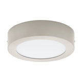 LED-DECKENLEUCHTE Ø170 NICKEL-MATT 'FUEVA PRO'