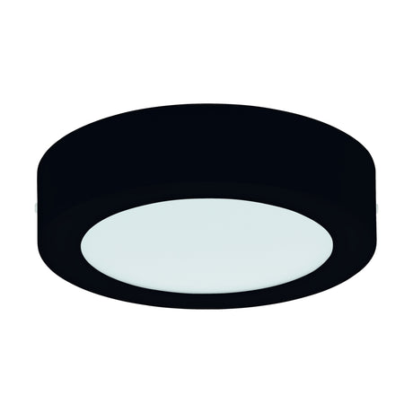 LED-DECKENLEUCHTE Ø170 SCHWARZ 'FUEVA PRO'