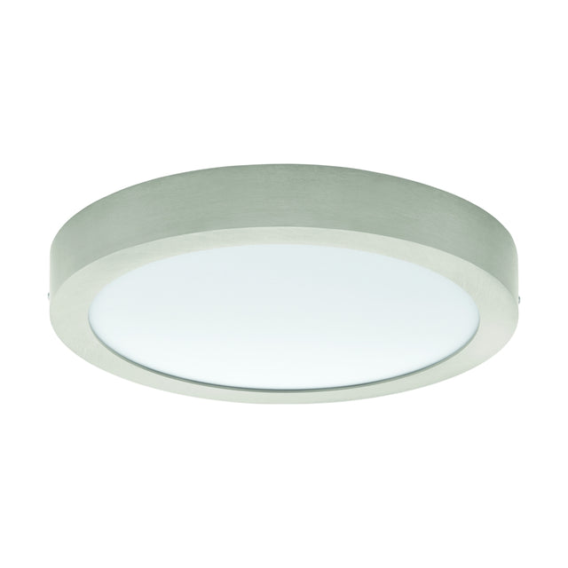 LED-DECKENLEUCHTE Ø300 NICKEL-MATT 'FUEVA PRO'