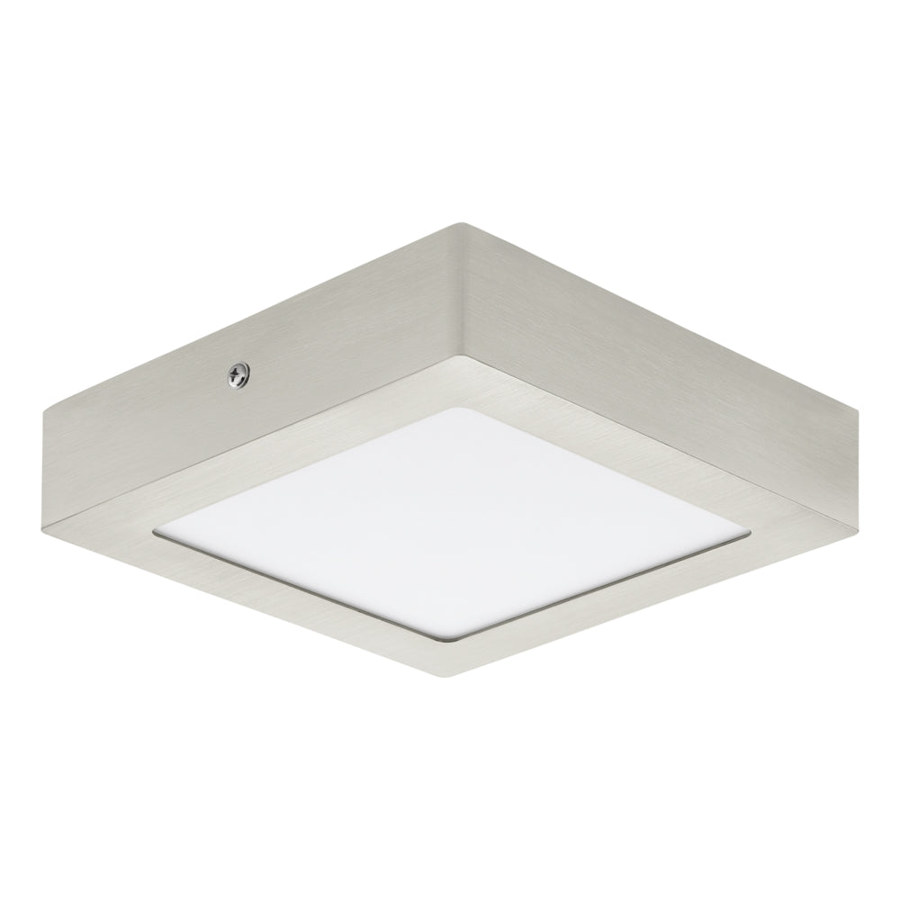 LED-DECKENLEUCHTE 170X170 NICKEL-MATT 'FUEVA PRO'