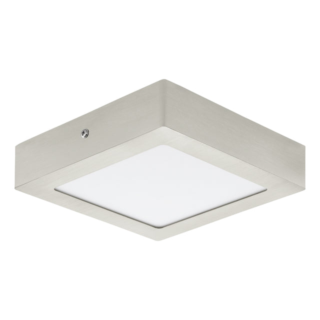 LED-DECKENLEUCHTE 170X170 NICKEL-MATT 'FUEVA PRO'