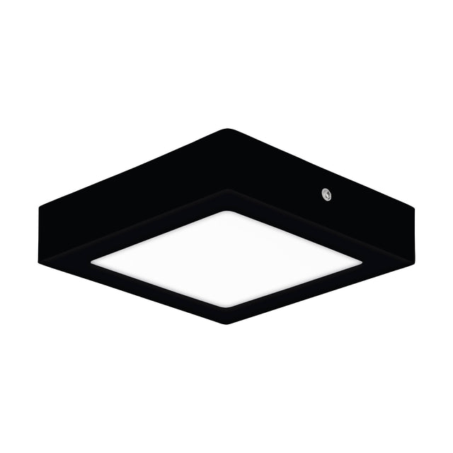 LED-DECKENLEUCHTE 170X170 SCHWARZ 'FUEVA PRO'