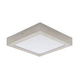 LED-DECKENLEUCHTE 225X225 NICKEL-MATT 'FUEVA PRO'