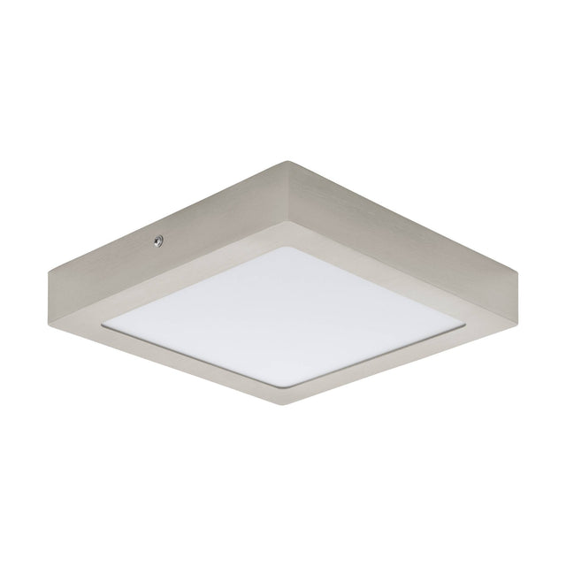 LED-DECKENLEUCHTE 225X225 NICKEL-MATT 'FUEVA PRO'