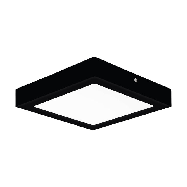 LED-DECKENLEUCHTE 225X225 SCHWARZ 'FUEVA PRO'