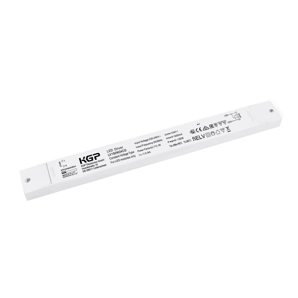 LED-Treiber 150W 24VDC, ON/OFF, L=350mm B=30mm H=18mm