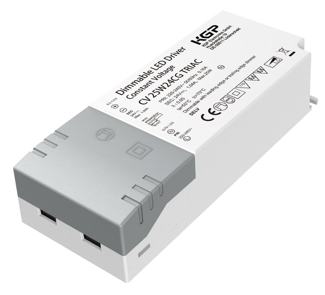 LED-Treiber 25W 24VDC, TRIAC, L=128mm B=52mm H=30mm