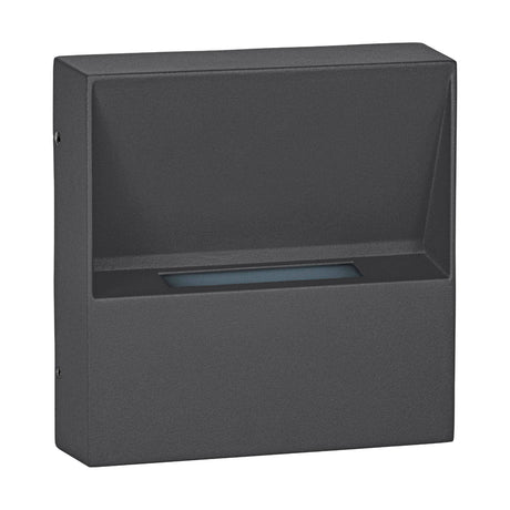 BELGIDA-S CCT Wandleuchte 5,5W 120lm 3/4/5/6K IP65, anth.