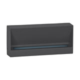 BELGIDA-S CCT Wandleuchte 12W 225lm 3/4/5/6K IP65, anth.