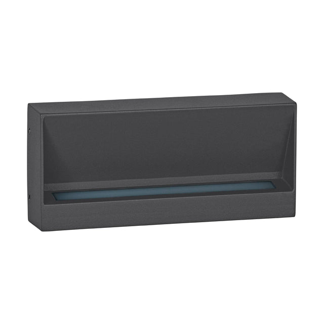 BELGIDA-S CCT Wandleuchte 12W 225lm 3/4/5/6K IP65, anth.