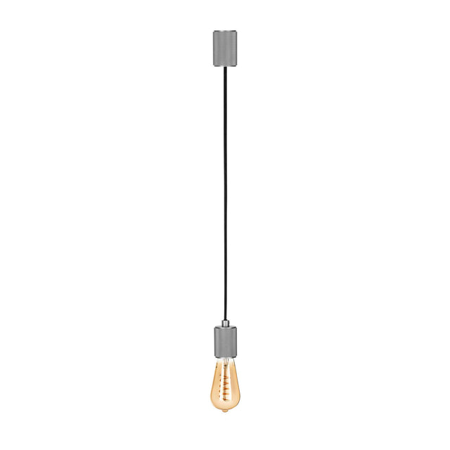 DOBLEY PRO Hängeleuchte 1xE27 40W, silber