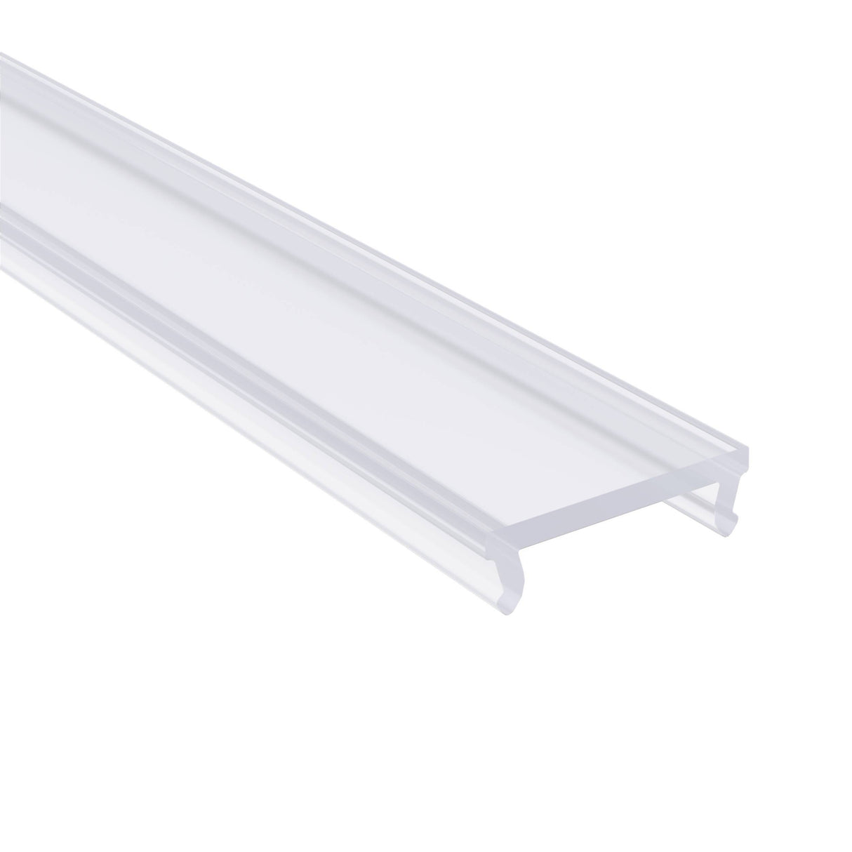 LEDLINE20 PMMA Abdeckung flach klar, L-2020 B-17,8 H-5,2